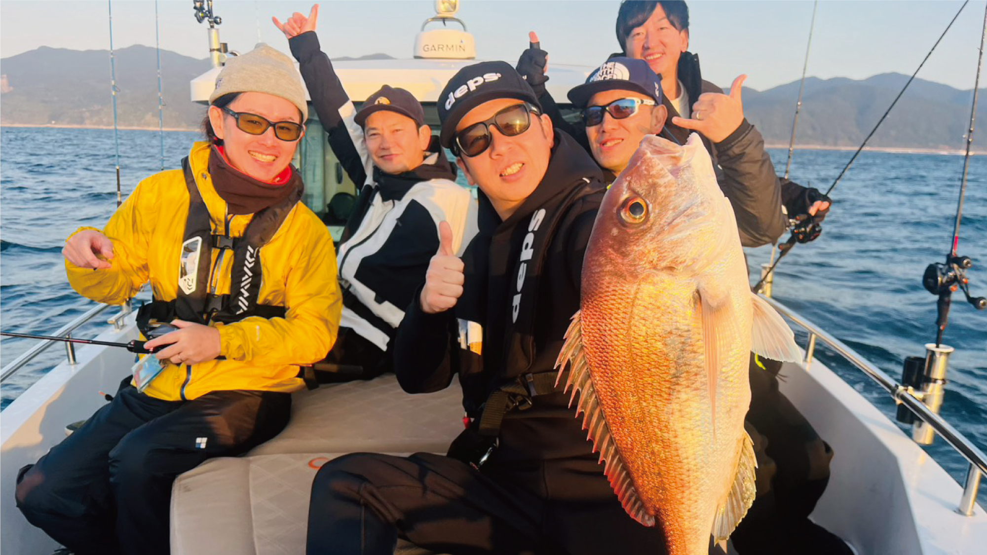 チャーターボートフィッシング　真鯛