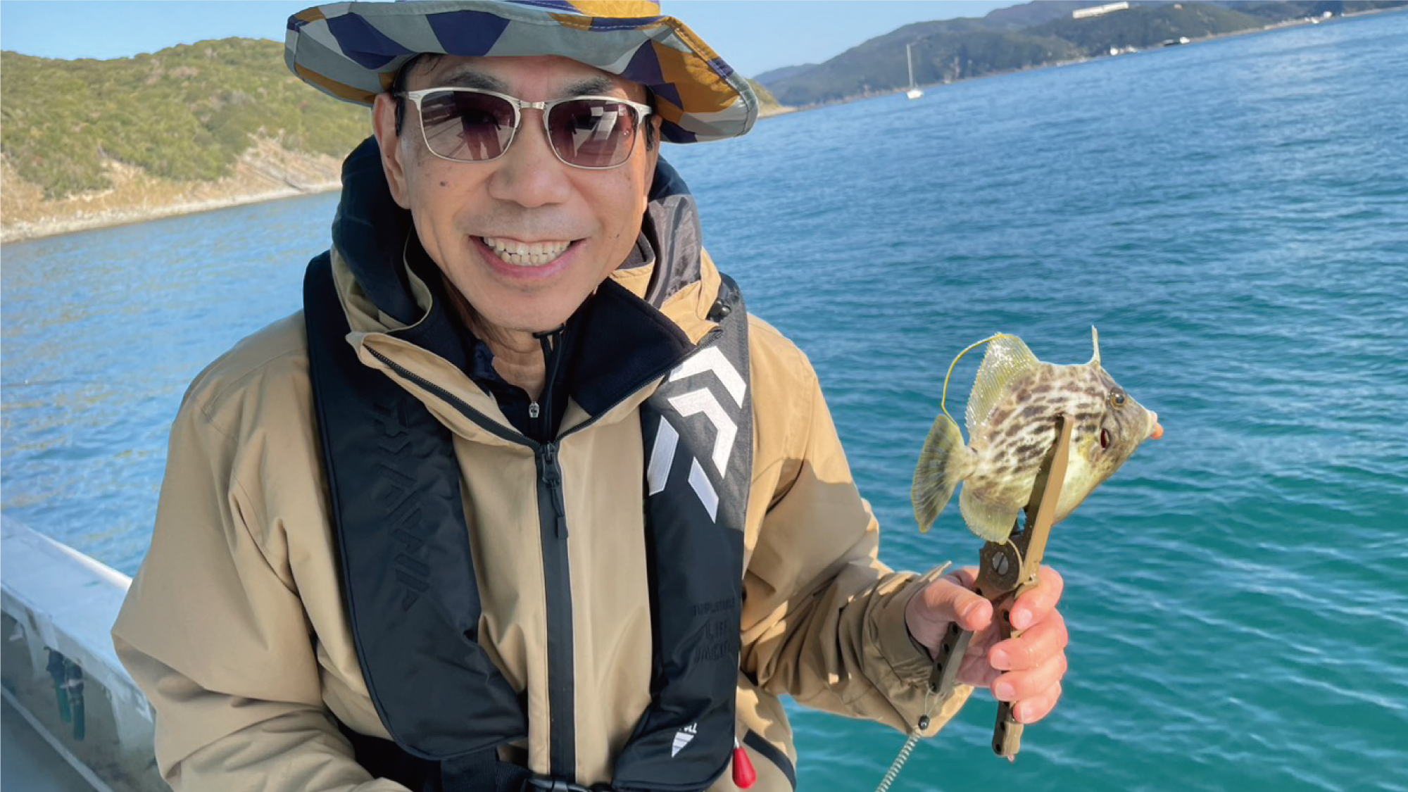 船釣り体験カワハギ便12月