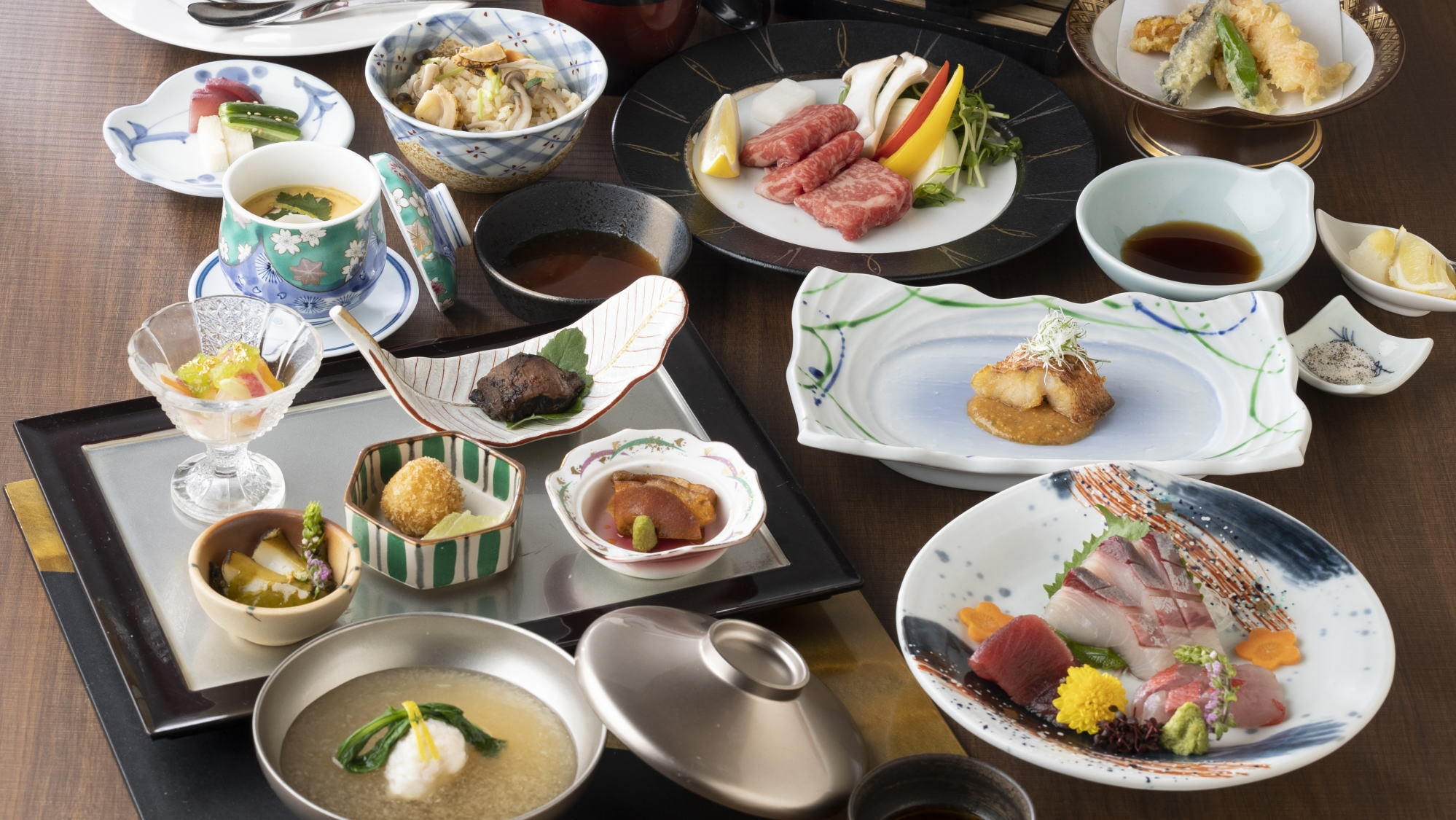 【スタンダード◇創作和食】見た目も味わいも鮮やかな、料理長こだわりのコース”季節の創作和食”