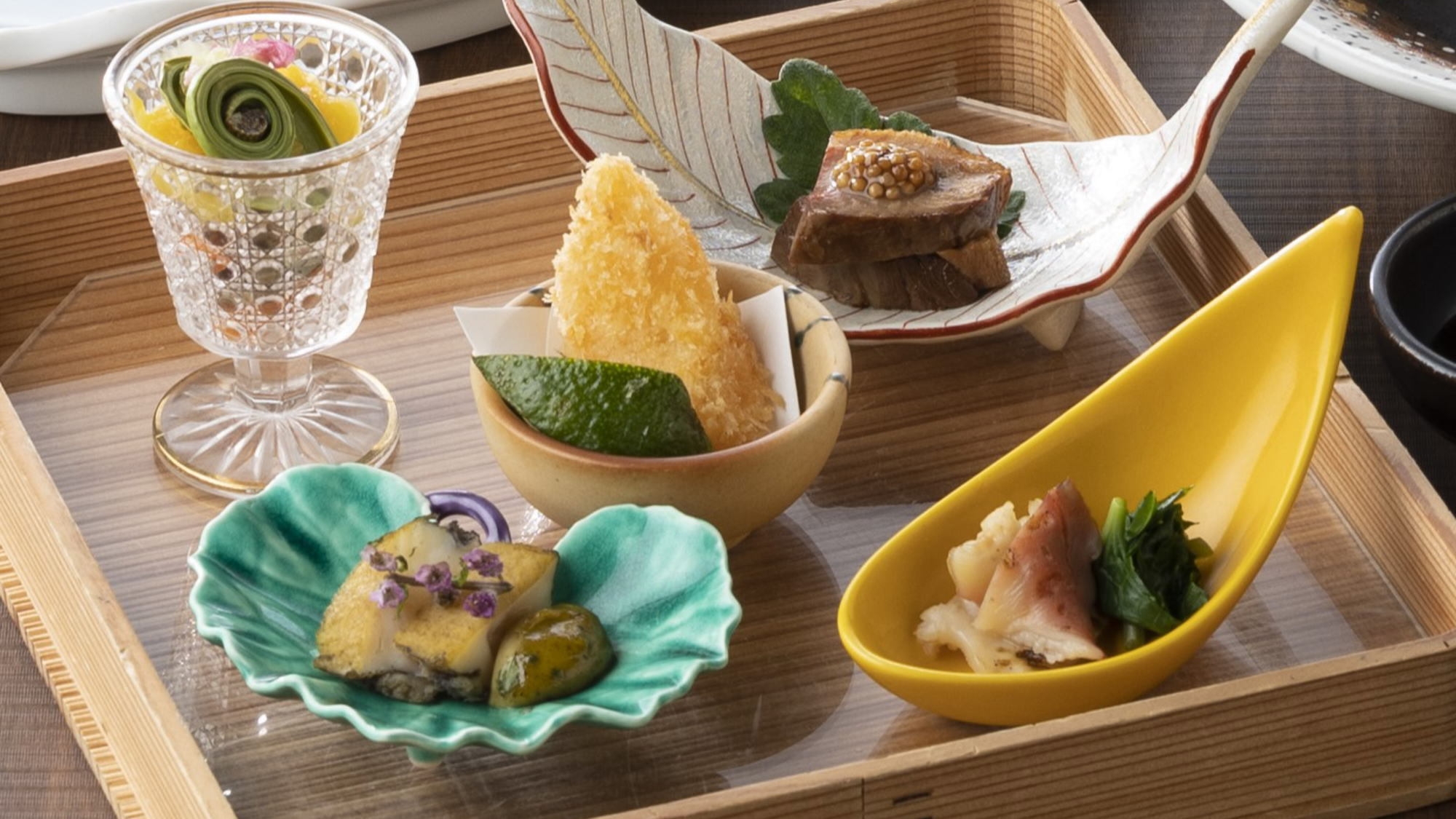 【スタンダード◇創作和食】見た目も味わいも鮮やかな、料理長こだわりのコース”季節の創作和食”