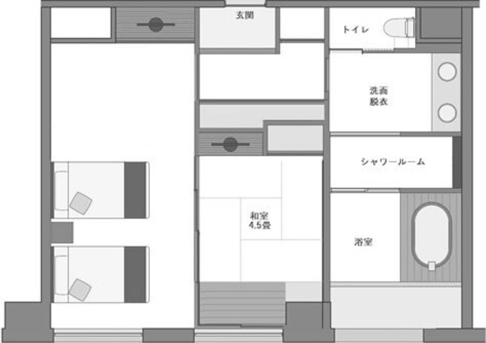 【四季彩】間取図 ｢瑠璃｣