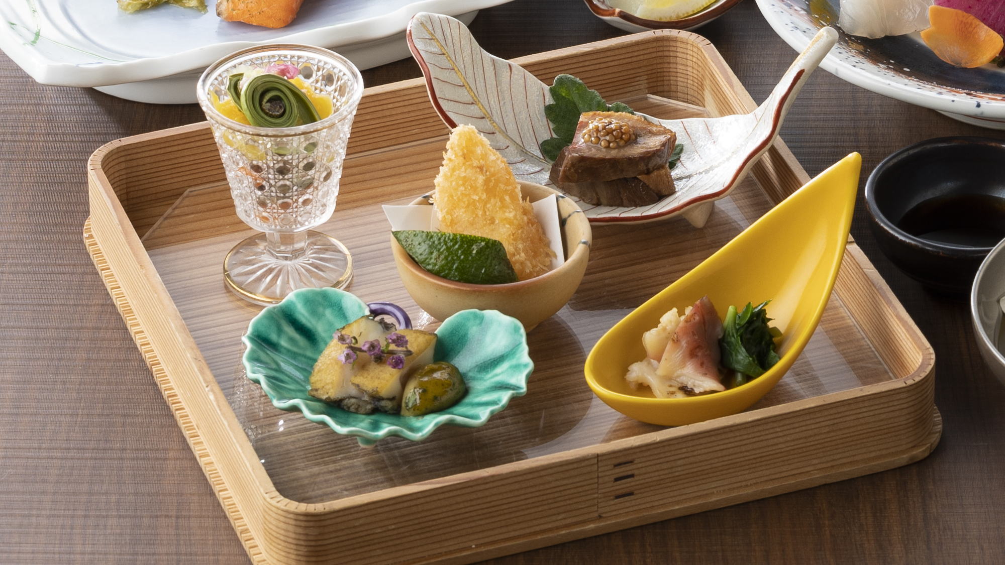 春季創作和食：五種の味覚料理