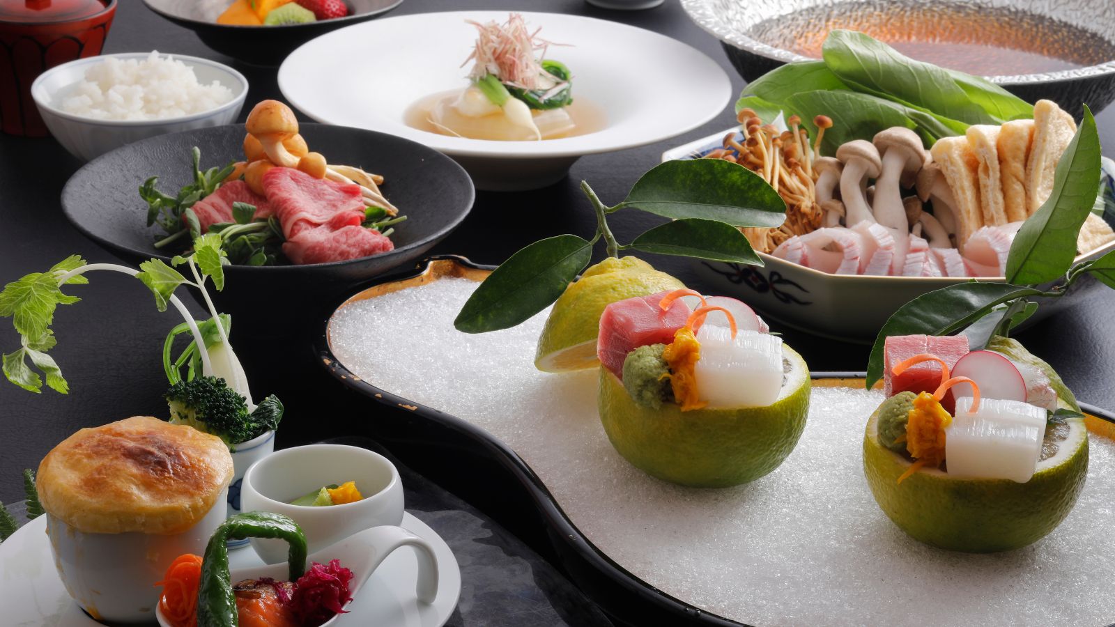 【冬】会席料理（お食事一例）