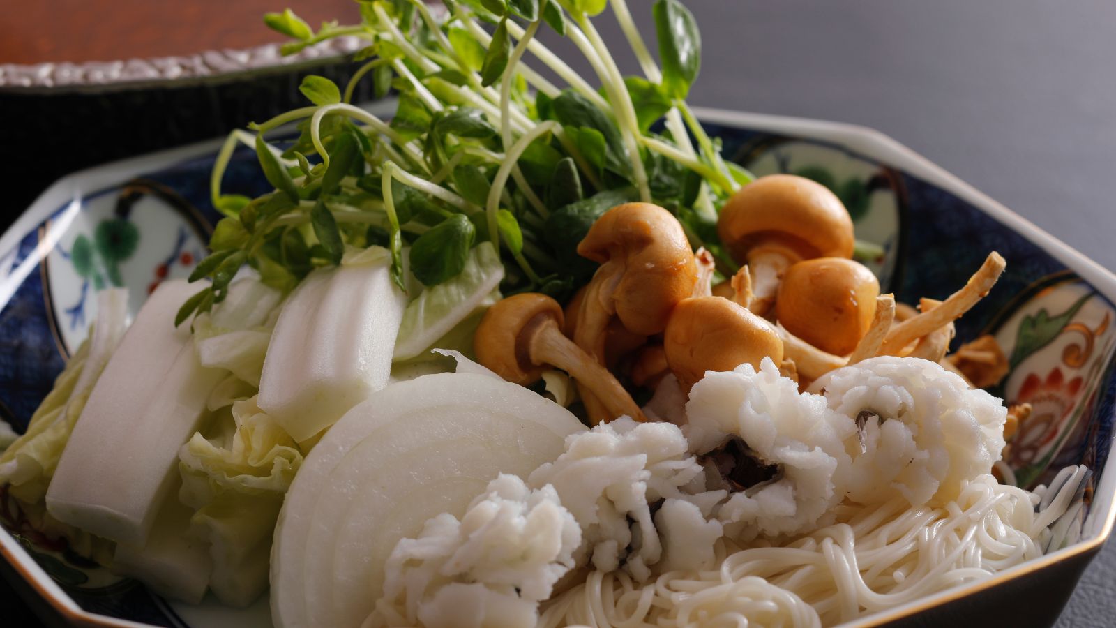 【夏】鍋仕立て（お食事一例）
