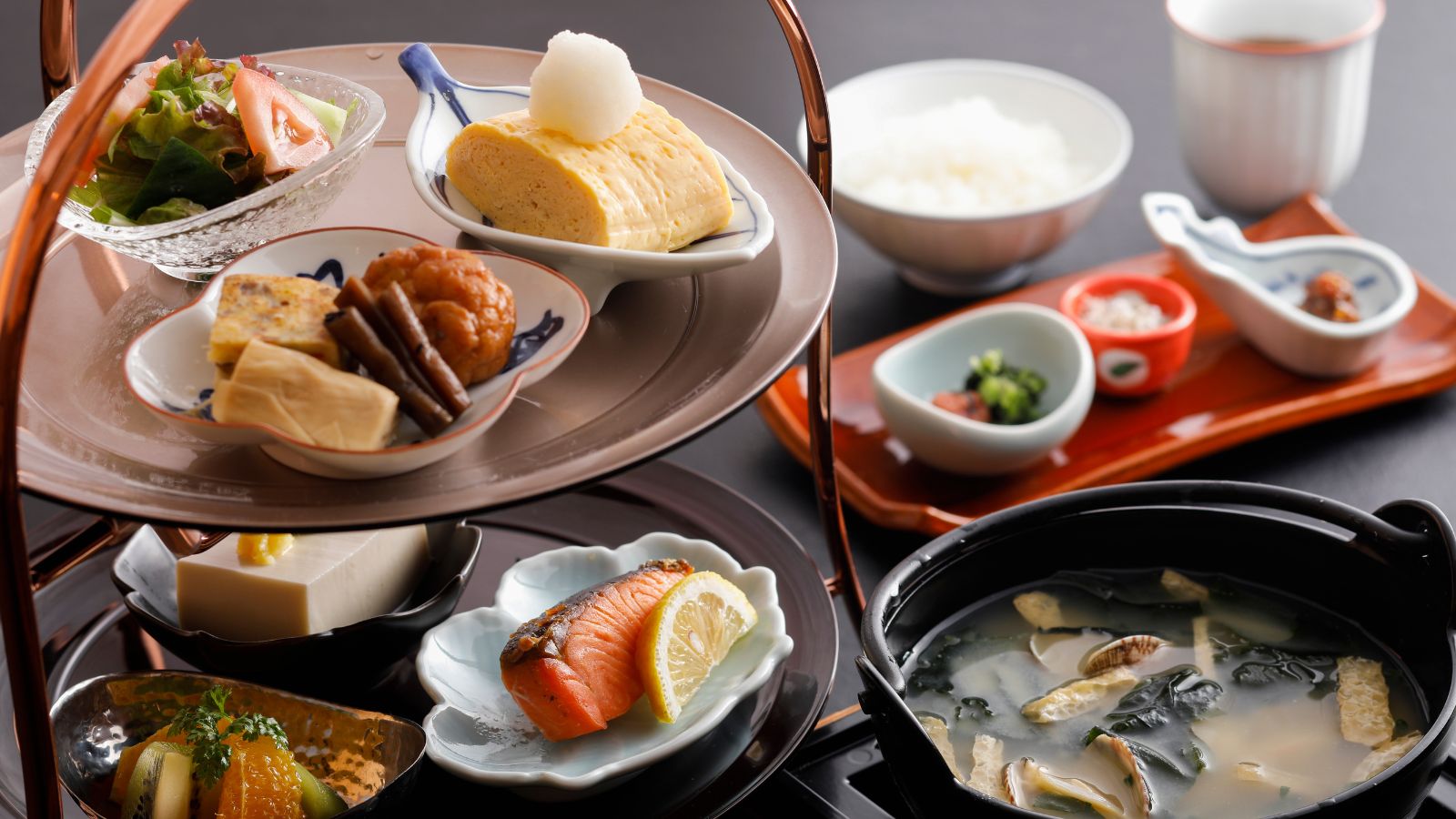 【ご朝食】身体に優しい、味わい深いご朝食（お食事一例）