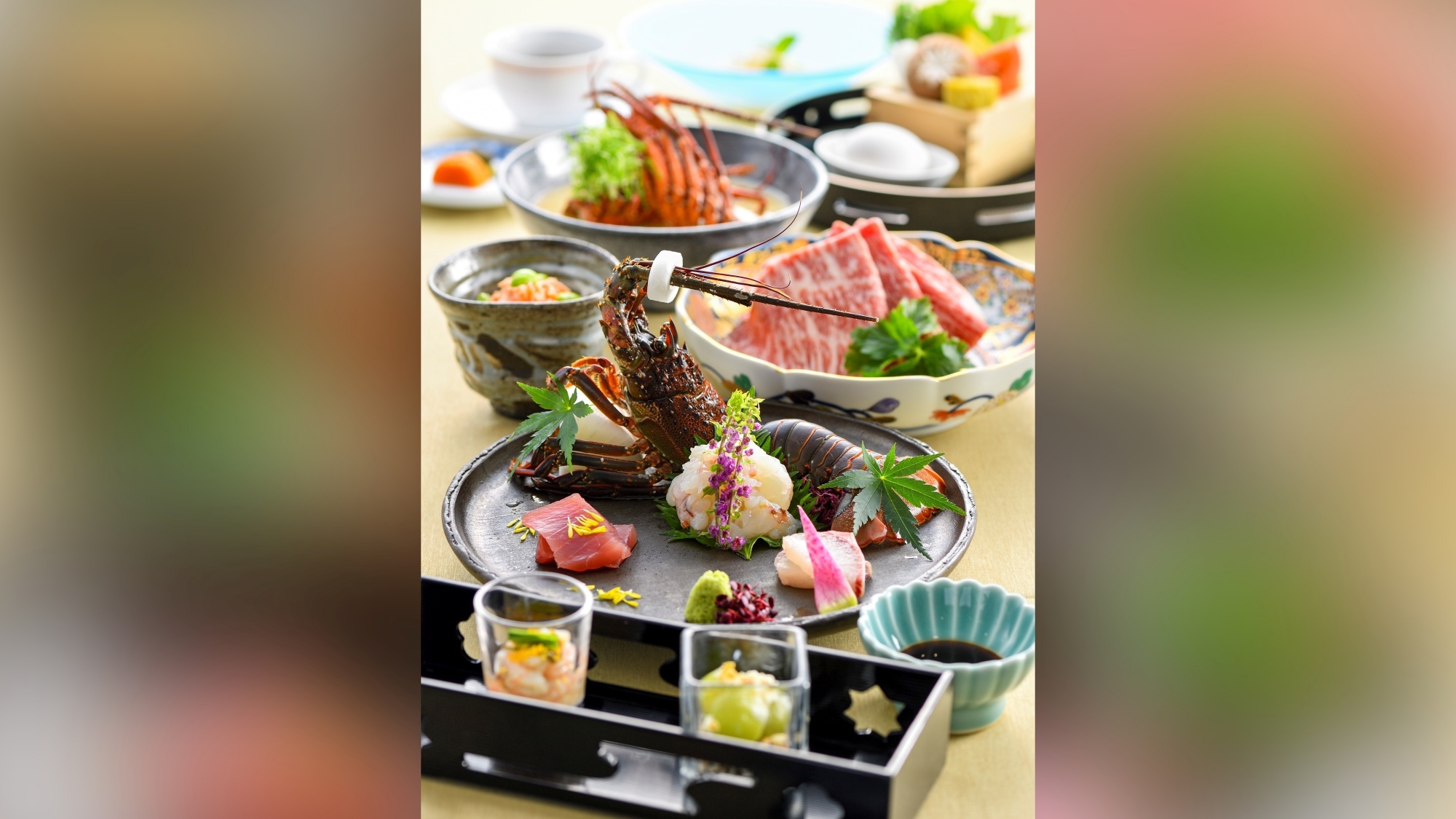 【限定販売】伊勢海老と宮崎牛のすき焼き会席プラン