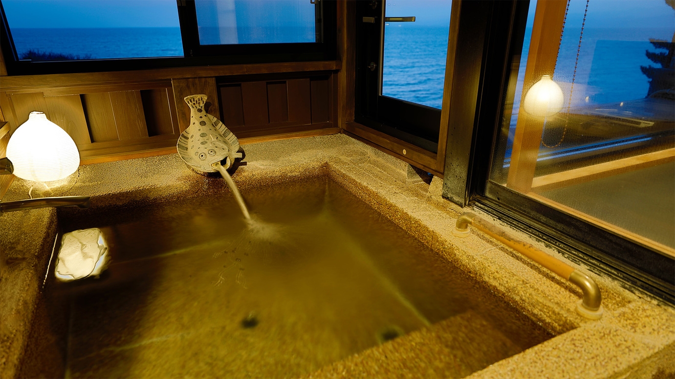 【静の海】展望風呂付◆琉球畳和Bedスタイル◇素泊・朝付
