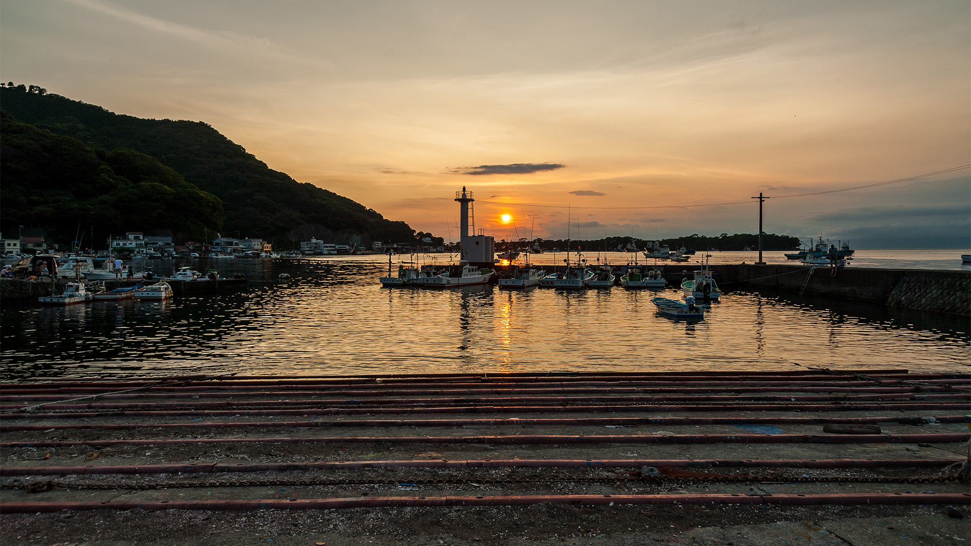 戸田温泉の風景