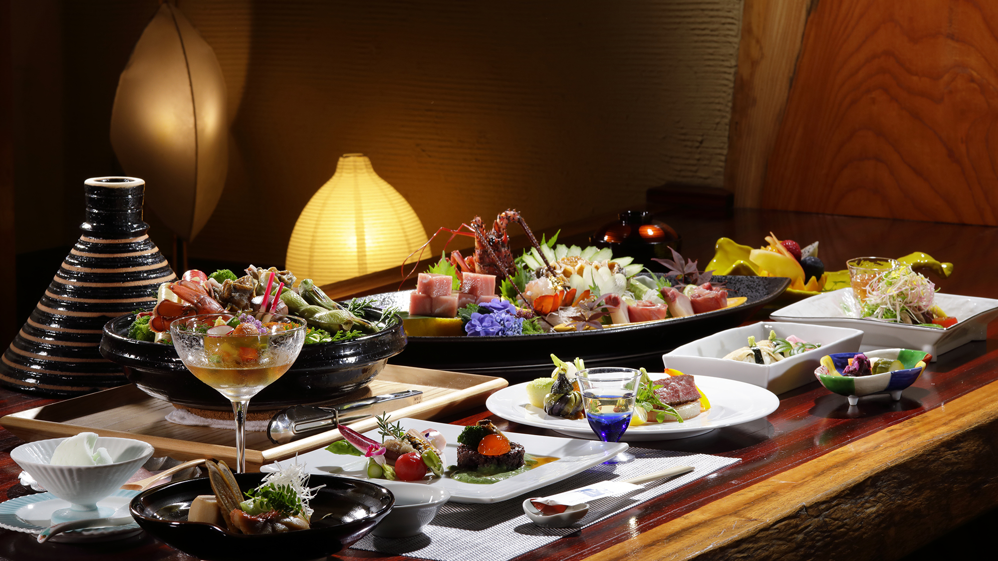 季節の会席料理　一例