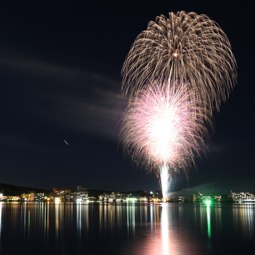 【素泊まり／お部屋で花火】8月は毎夜開催★片山津納涼花火まつり。優雅にリラクゼーションを満喫