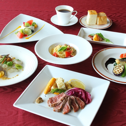 【イタリアン×ライトプラン】加賀の食材をに味わえる創作イタリアンコース（1泊2食）