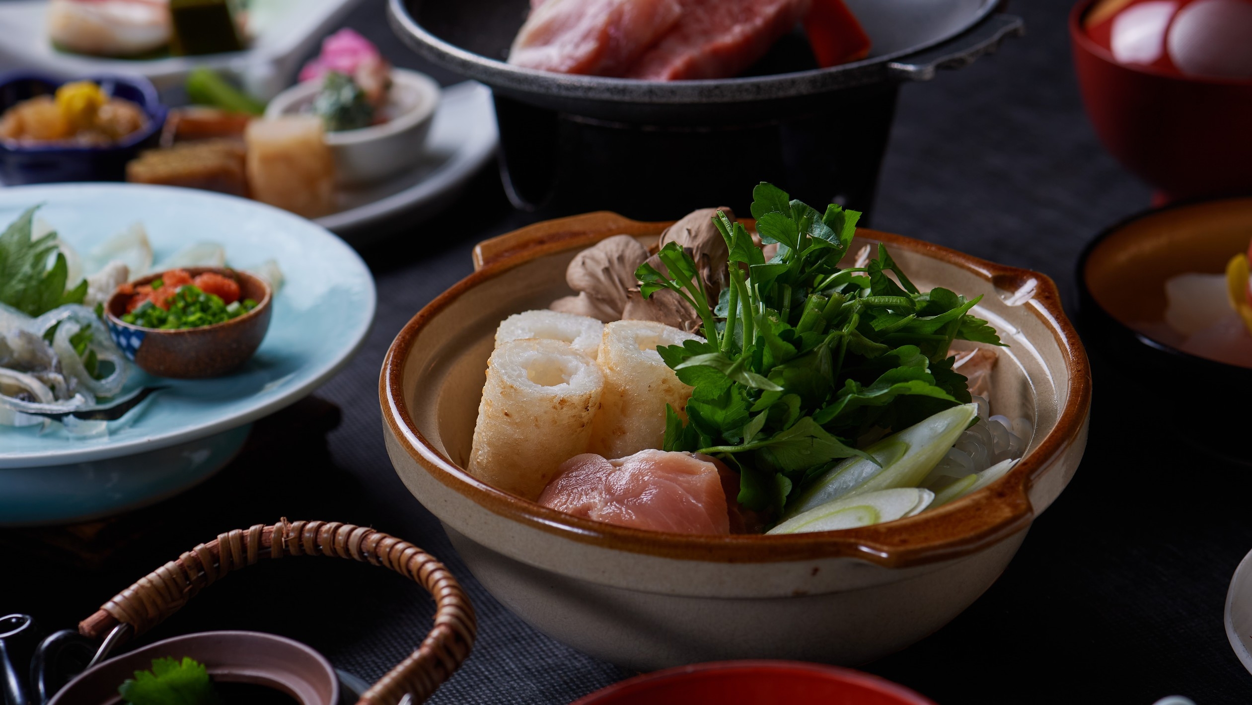 さとみのスタンダードプラン 〜 季節御膳の最上位プラン 季節御膳：光彩（こうさい）