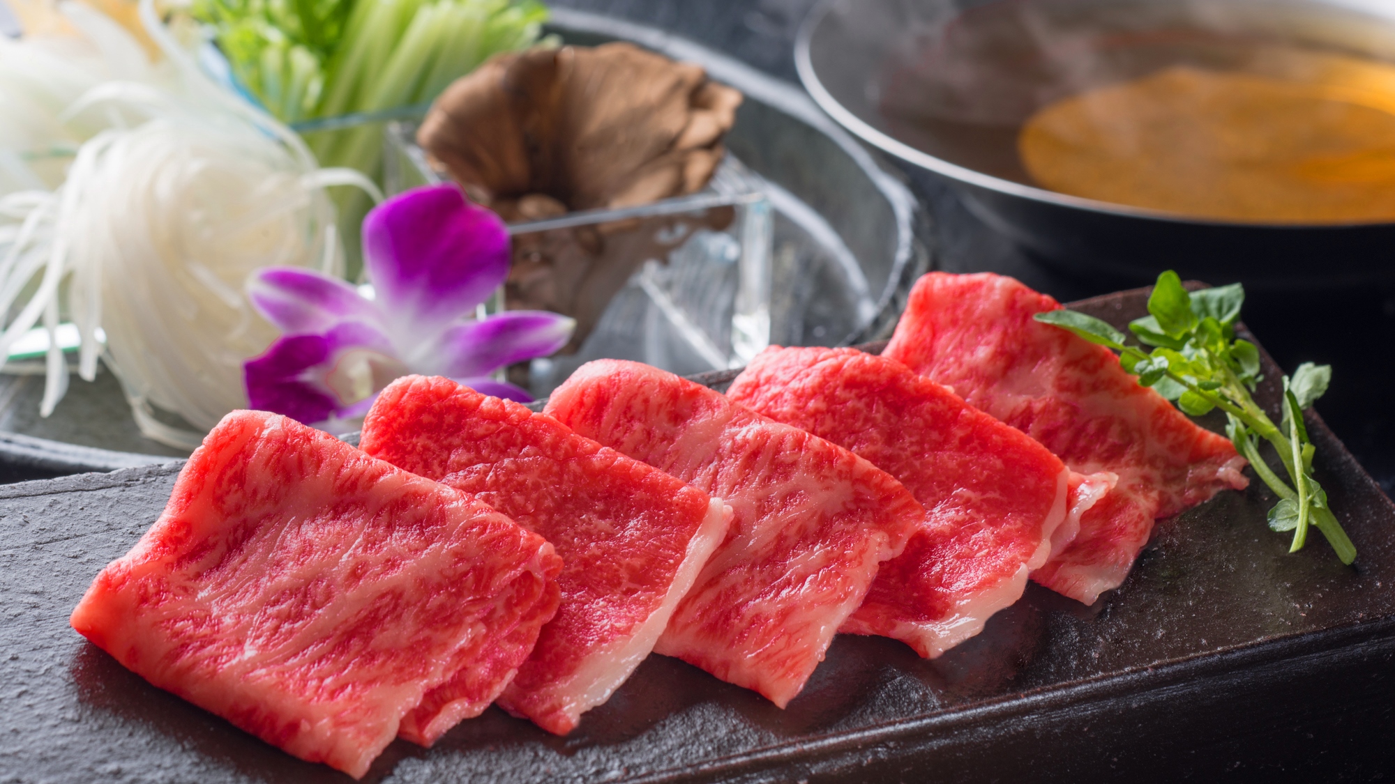 ◆飛騨牛しゃぶしゃぶ◆