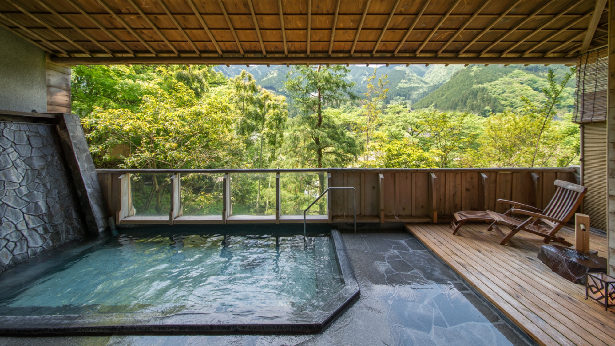 露天風呂（男性用）【昼のイメージ】