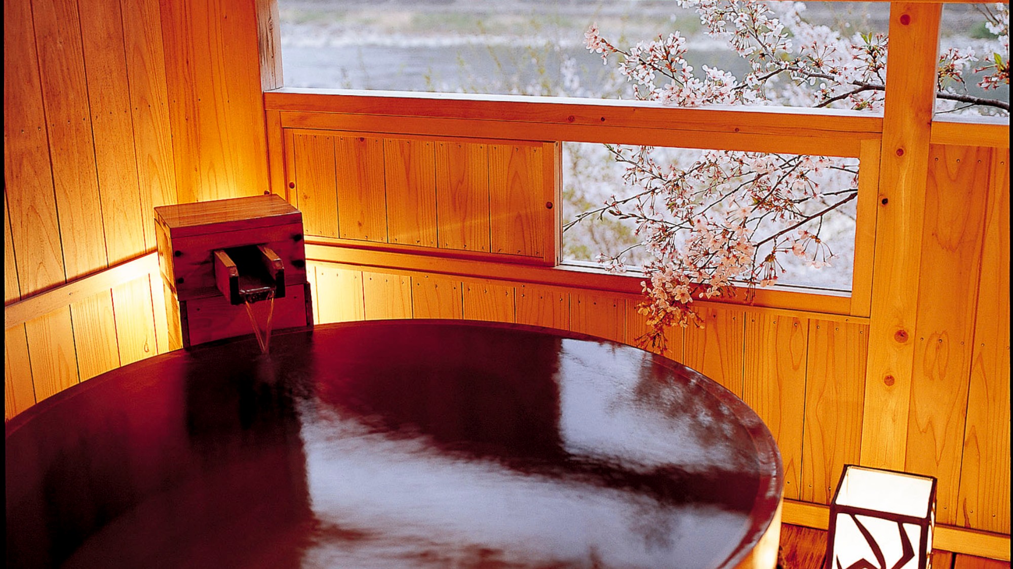 ◆【星篭】貸切露天風呂◆春イメージ