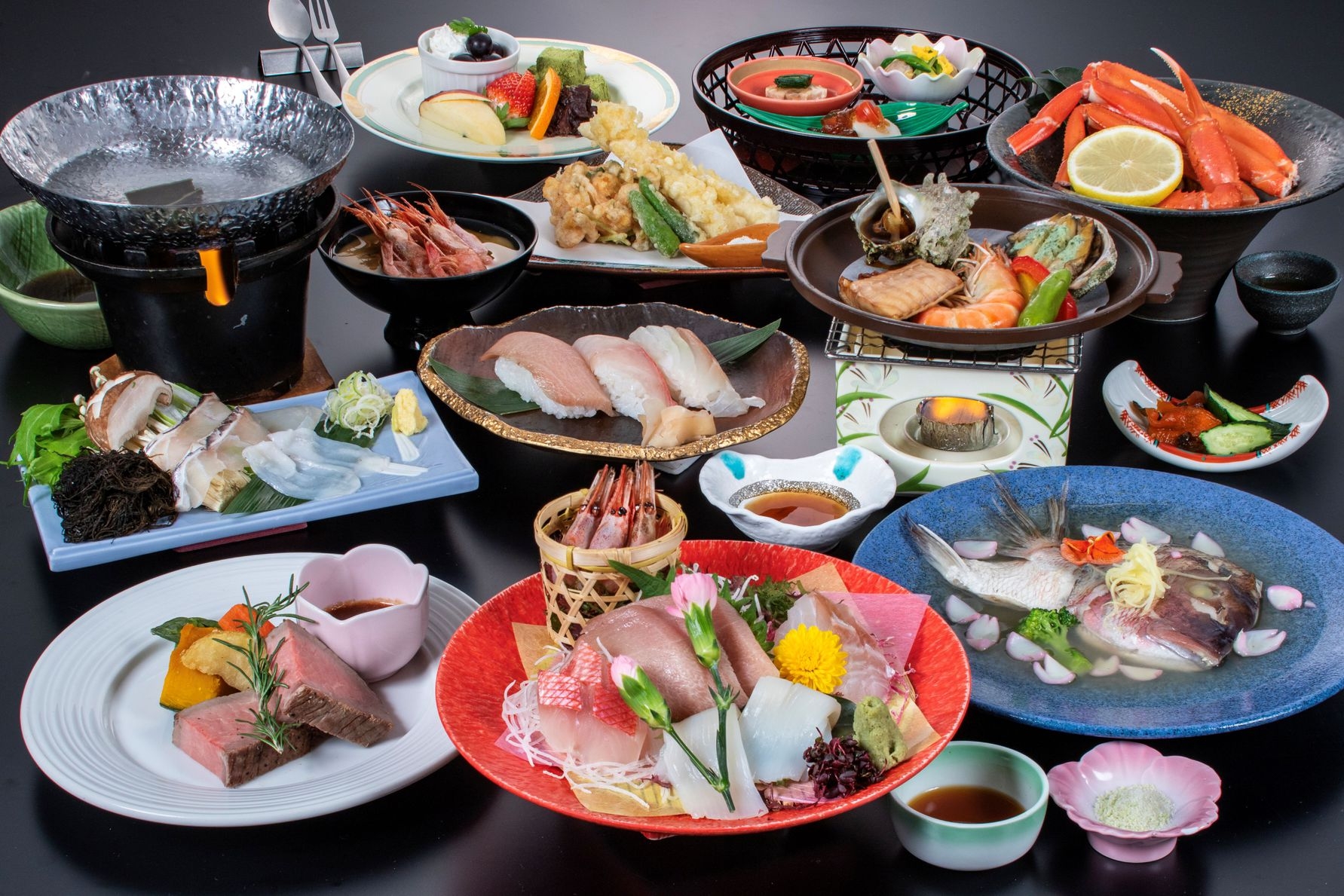 海の恵みを満喫「大海の膳」