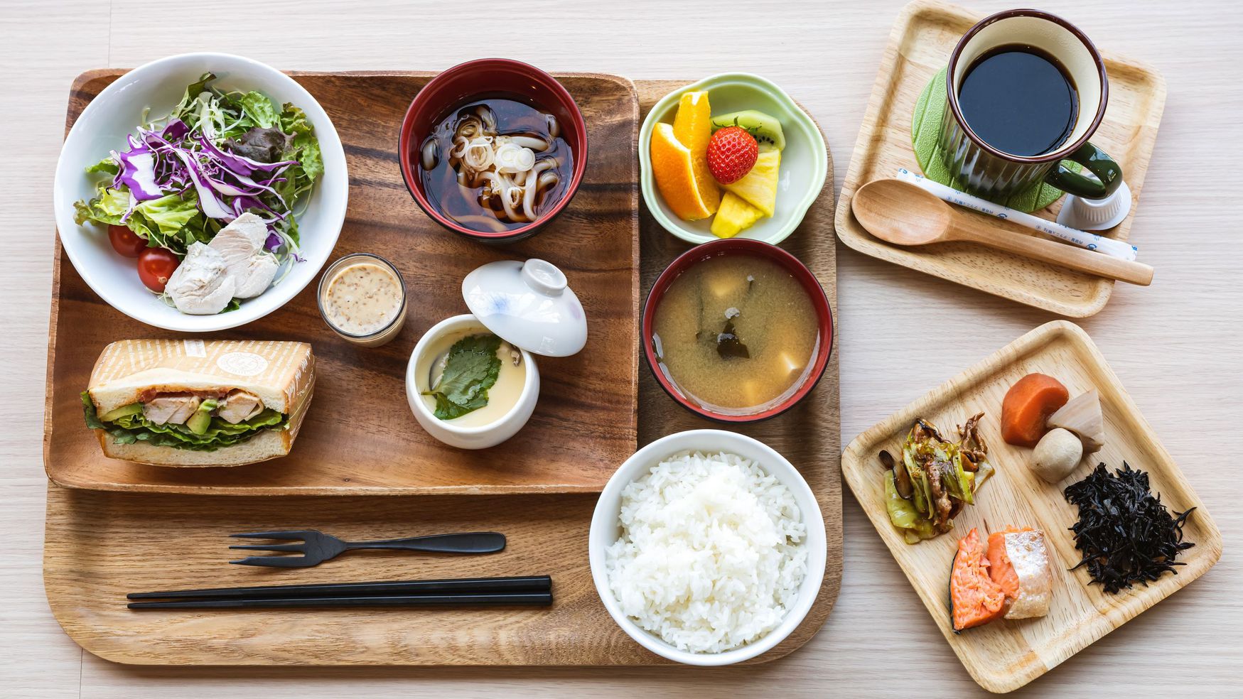 【朝食付き】ビュッフェプラン　朝6：30〜9：30　1Fレストランにて