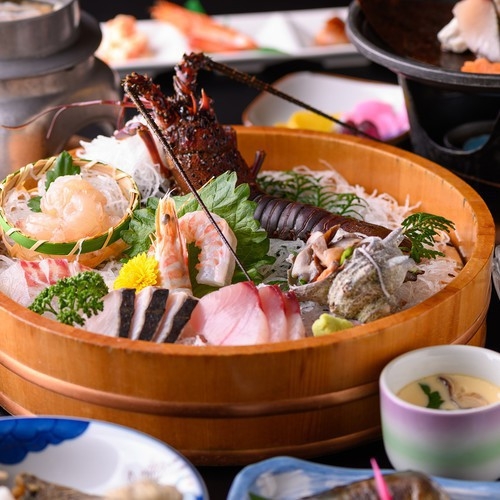 【乾杯ドリンク付】友達同士☆グループ歓迎☆伊勢海老＆アワビの豪華島旅♪【グループプラン】