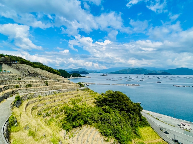 【周辺　観光】国の重要文化的景観や日本農村百景に選定されています
