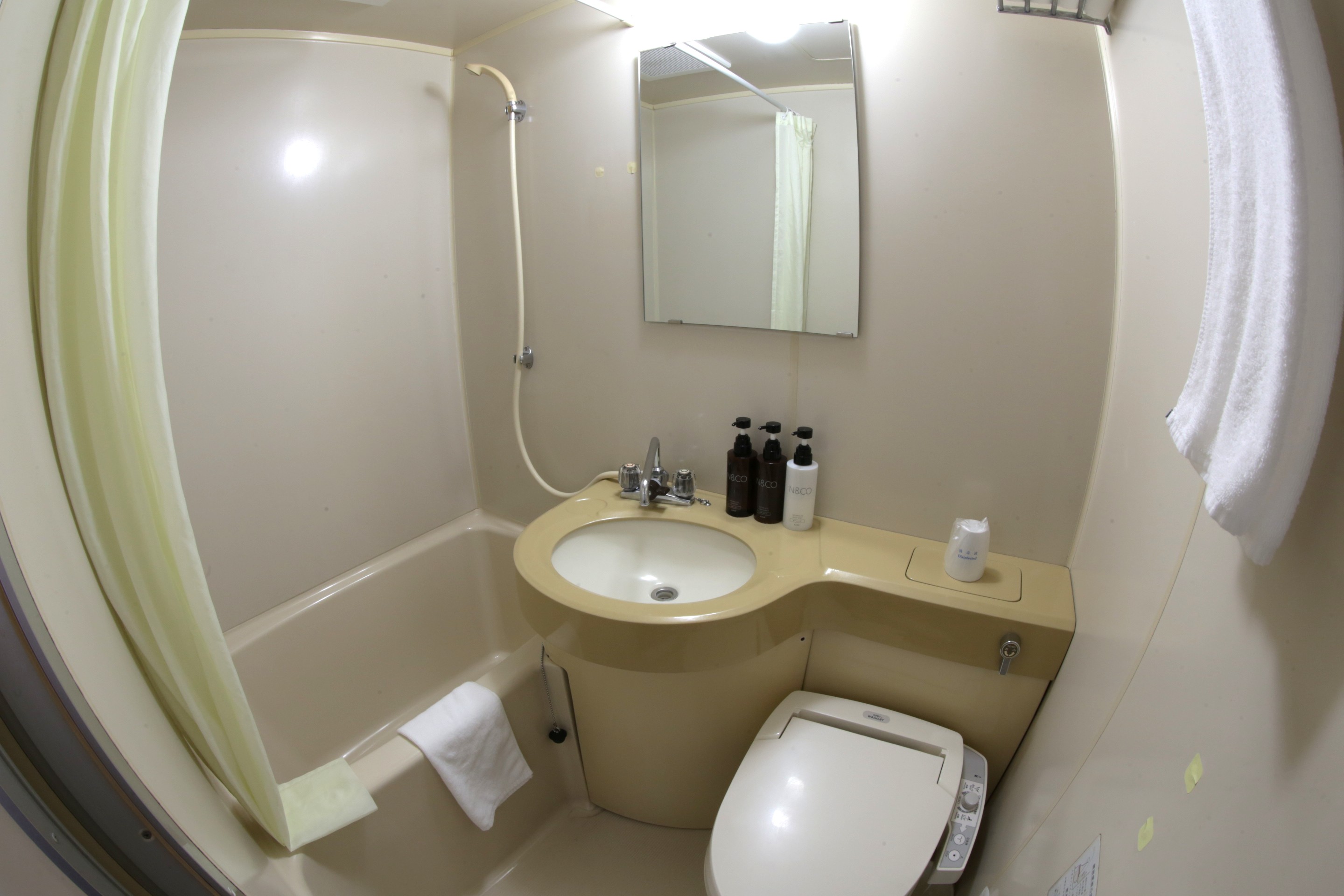 シングルルーム浴室
