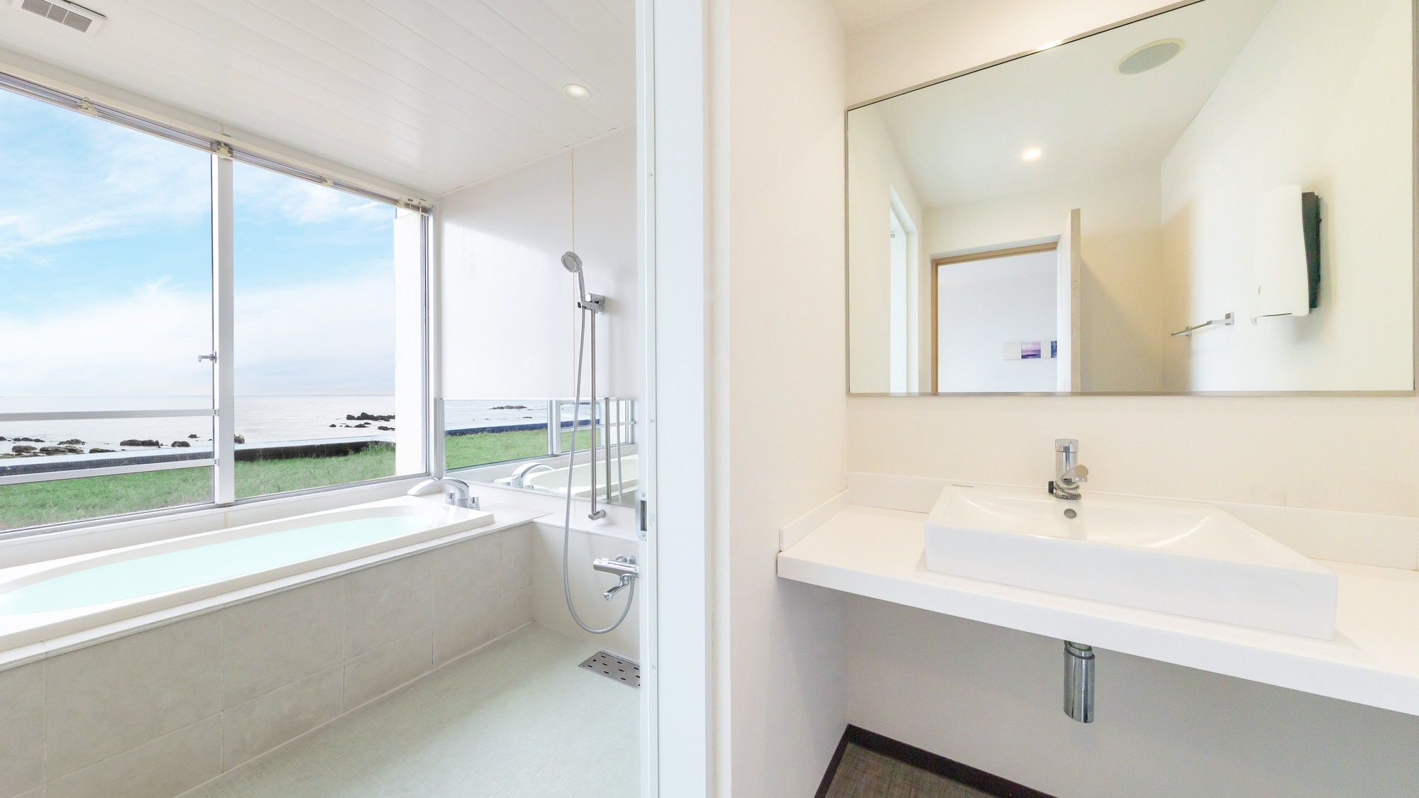 【禁煙】デラックスツイン 展望風呂付き