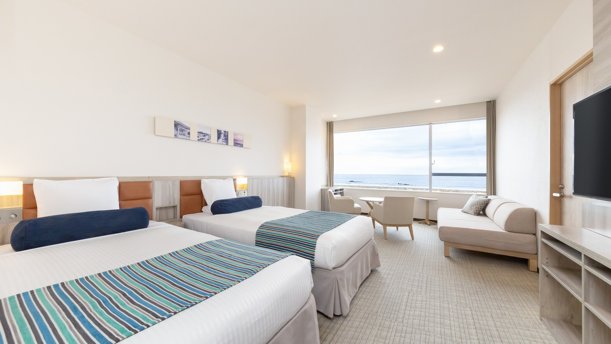 【禁煙】デラックスツイン 展望風呂付き