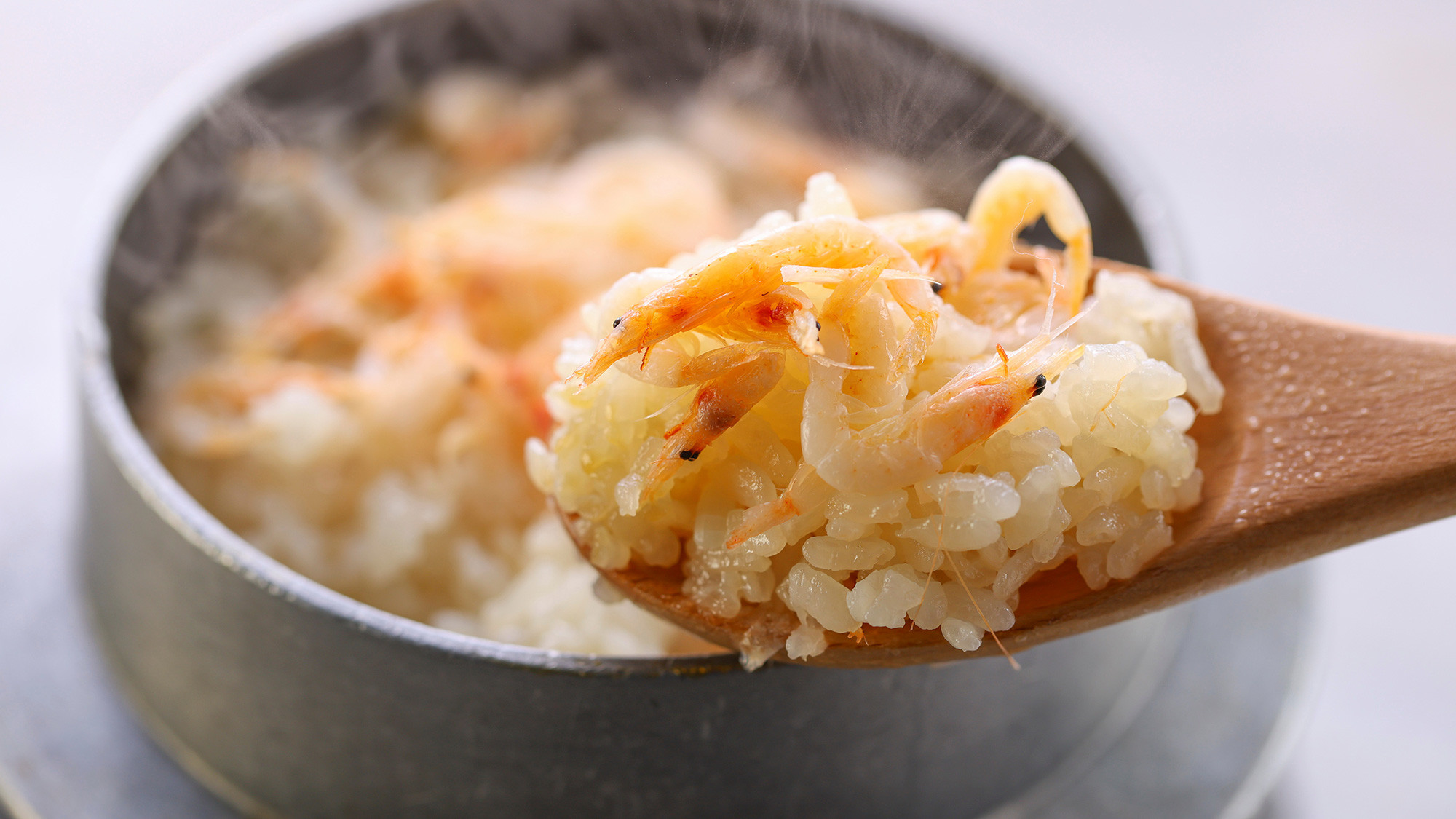 サクラエビの釜めし