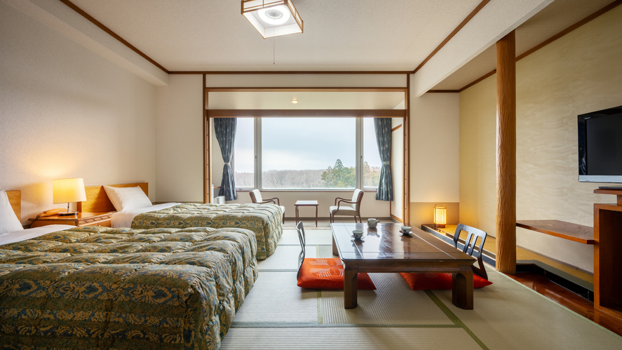 [禁煙]和室10畳(ベッドタイプ)