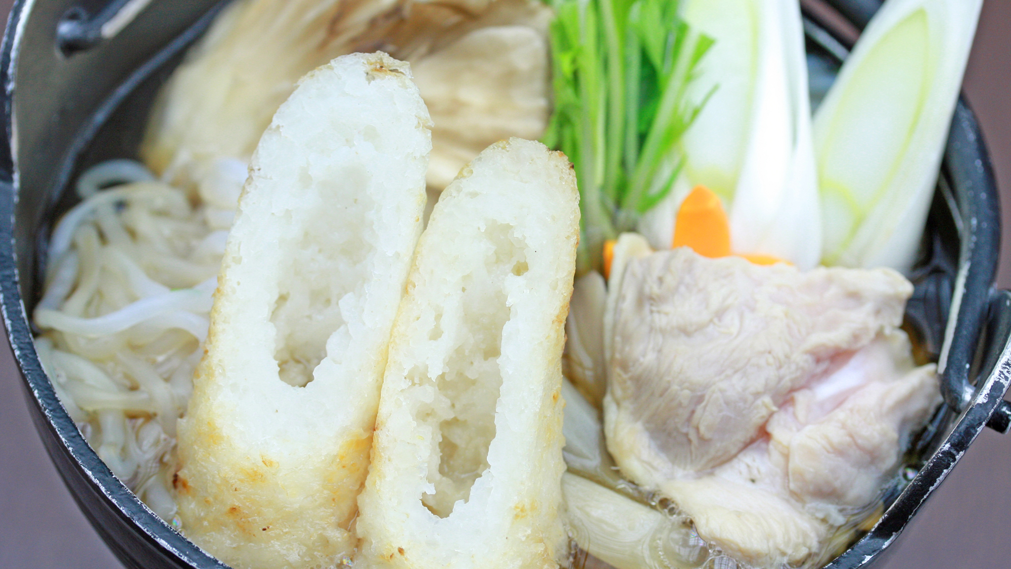 <秋田・男鹿グルメ>～秋田名物きりたんぽ鍋