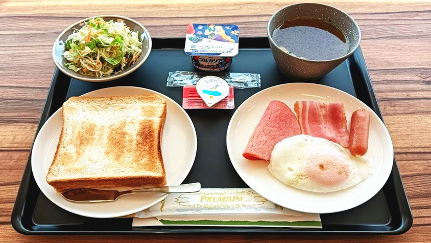 【朝食付き】ボリューム満点の朝ごはんで栄養補給