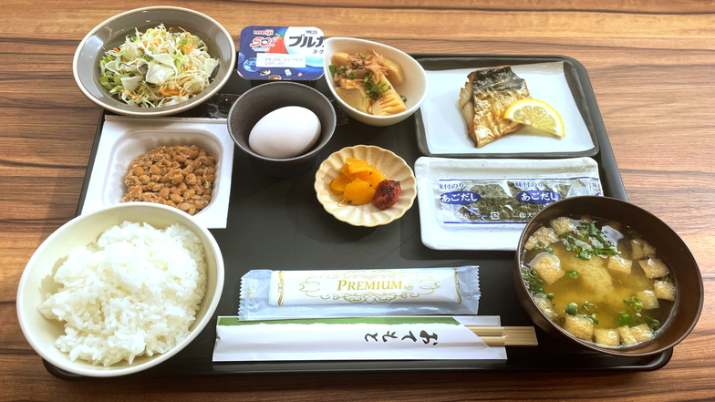 【朝食付き】ボリューム満点の朝ごはんで栄養補給