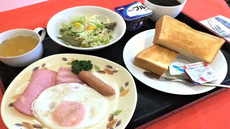 【選べる朝食】大人気♪ボリューム満点の朝ごはんでエネルギーをチャージ！