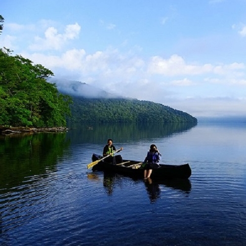 十和田湖を眺めながら大自然を満喫