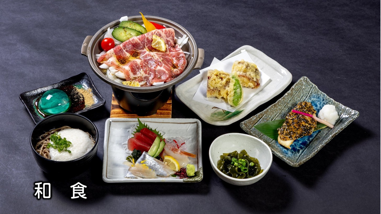 【朝夕付】2種類（和食・山梨御膳）から選べる食べつくしプラン