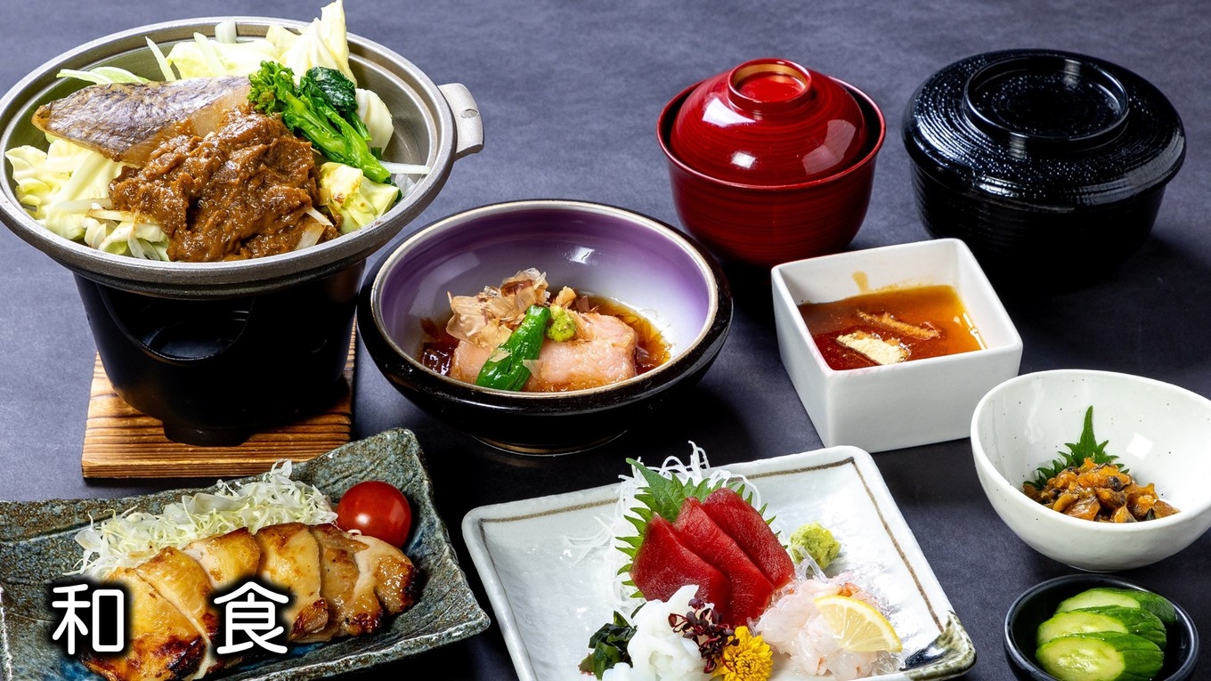 【朝夕付】2種類（和食・山梨御膳）から選べる食べつくしプラン