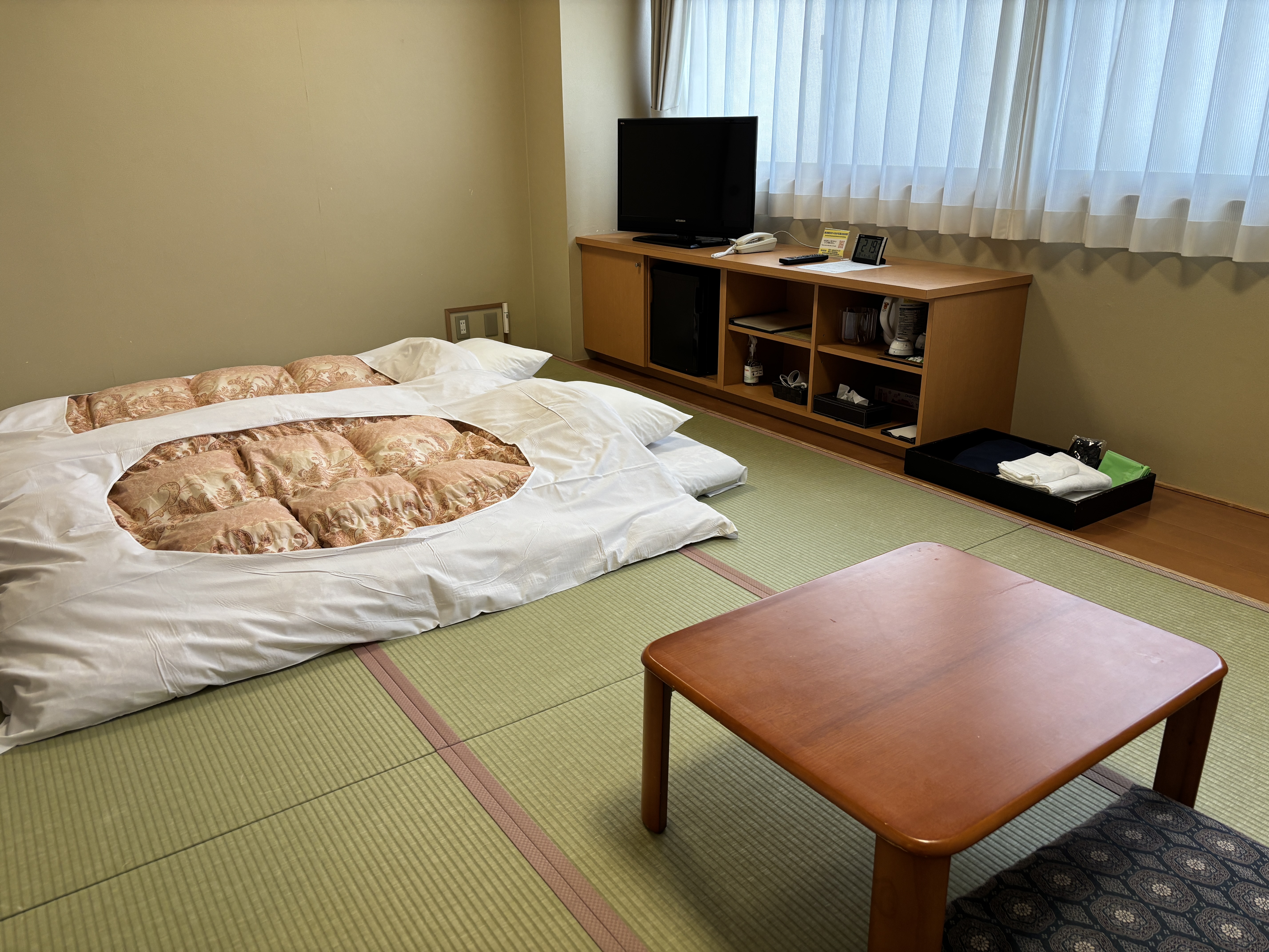 和室10帖2名利用はとってもゆったり