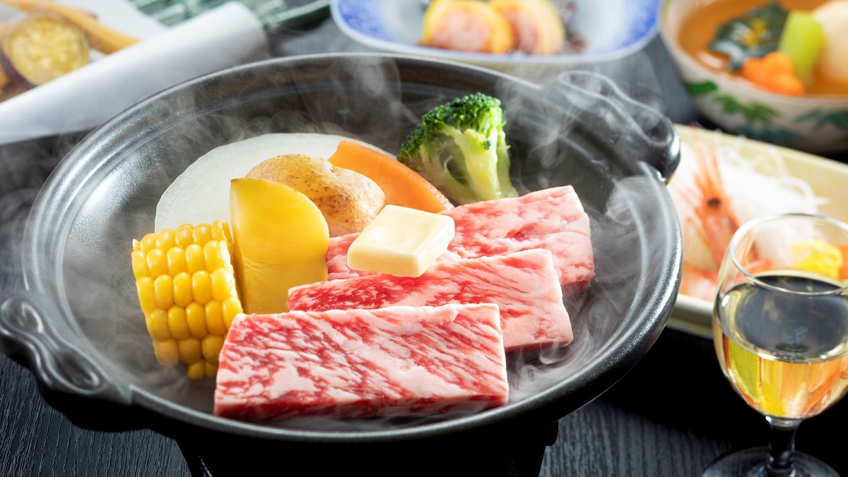 湯らり夢気分　登別牛陶板焼き　イメージ　