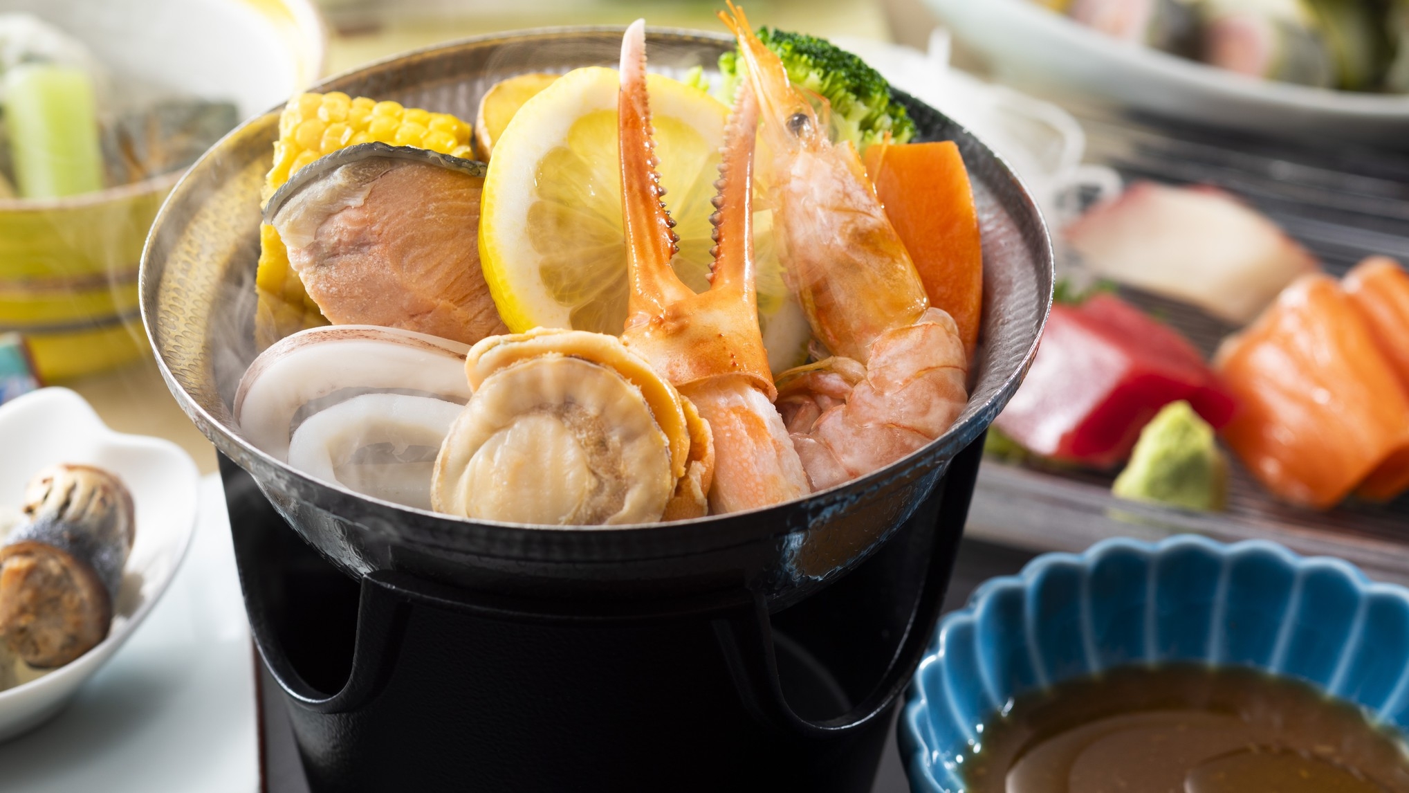 夕食はお部屋で♪ 〜遊湯食彩〜【海鮮メイン】笑福御膳