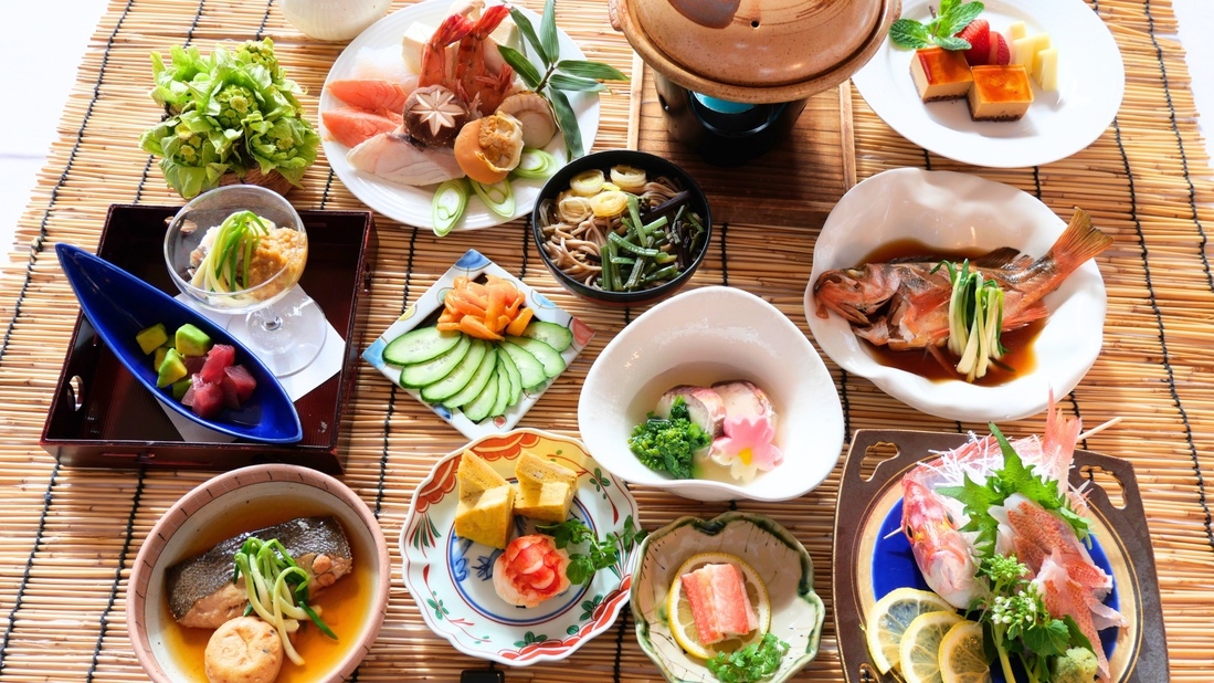 【秋田得旅】”秋田の海の幸を堪能”舟玉膳プラン/2食付