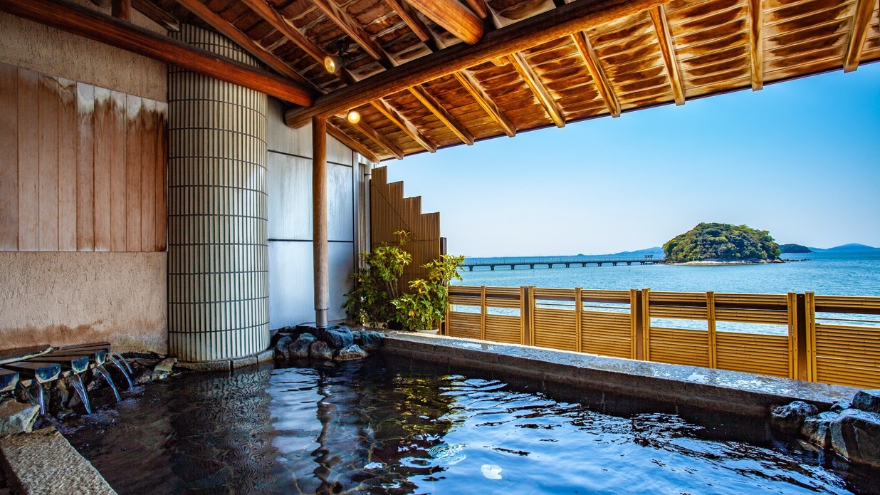 【ホテル竹島基本プラン】神域竹島を望むオーシャンフロント＆温泉と四季の食材を味わうリトリートホテル