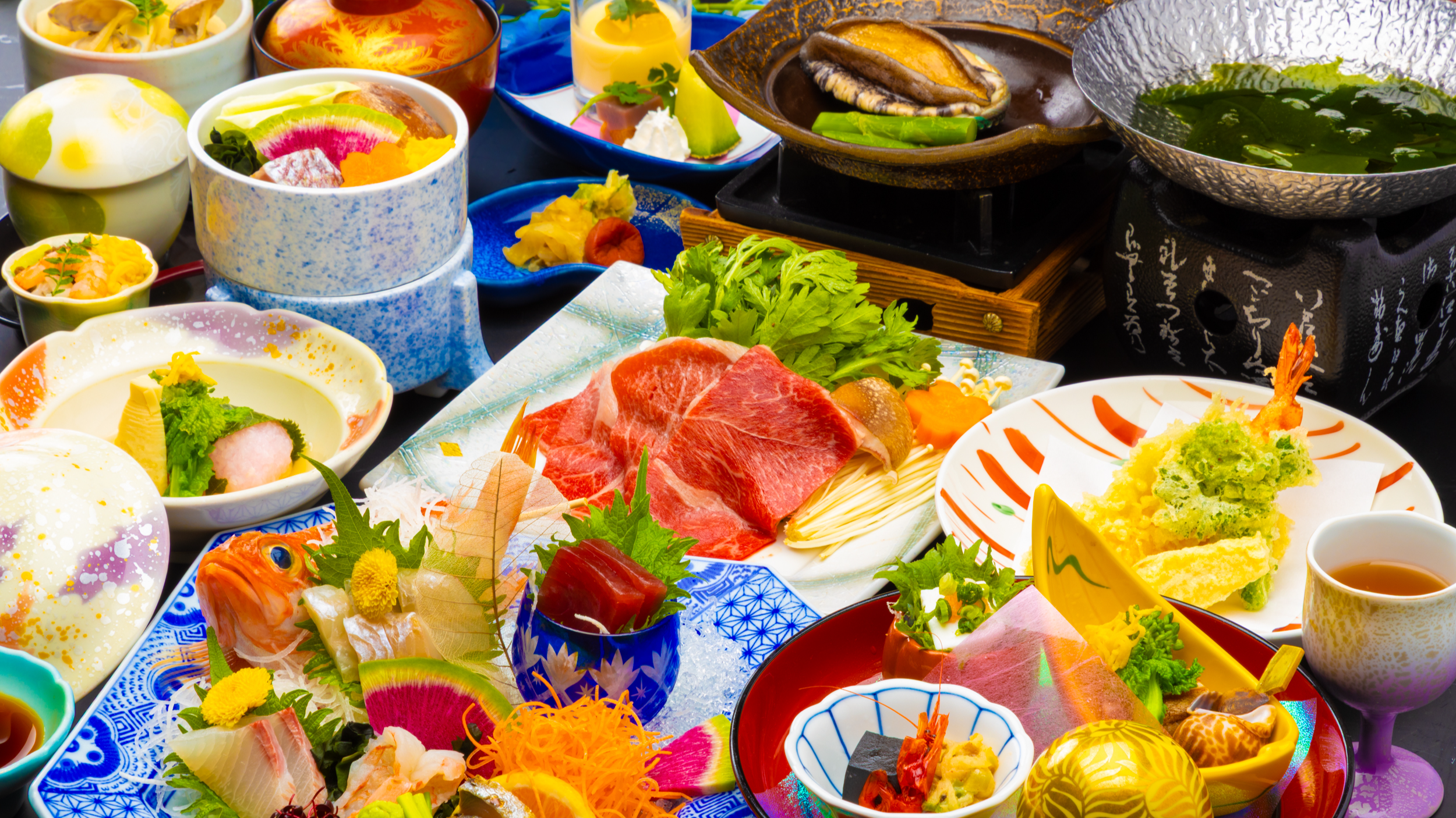 ～料理長特選会席～その日の仕入れで厳選した食材でご提供する、料理長お任せ会席