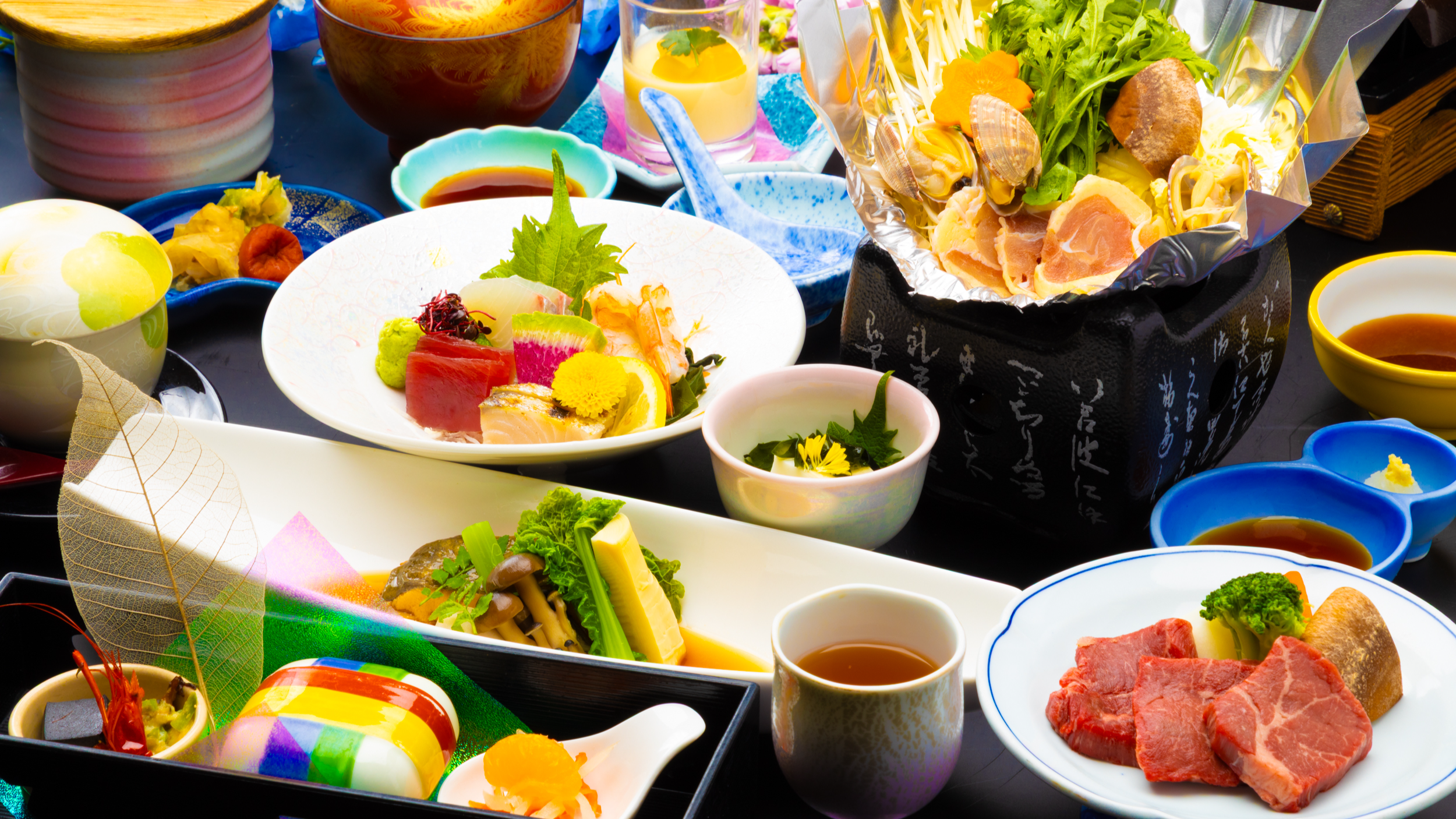 ～春の旬を味わう　八百富御膳～みかわ鶏の鍋や新鮮な海の幸などをリーズナブルに