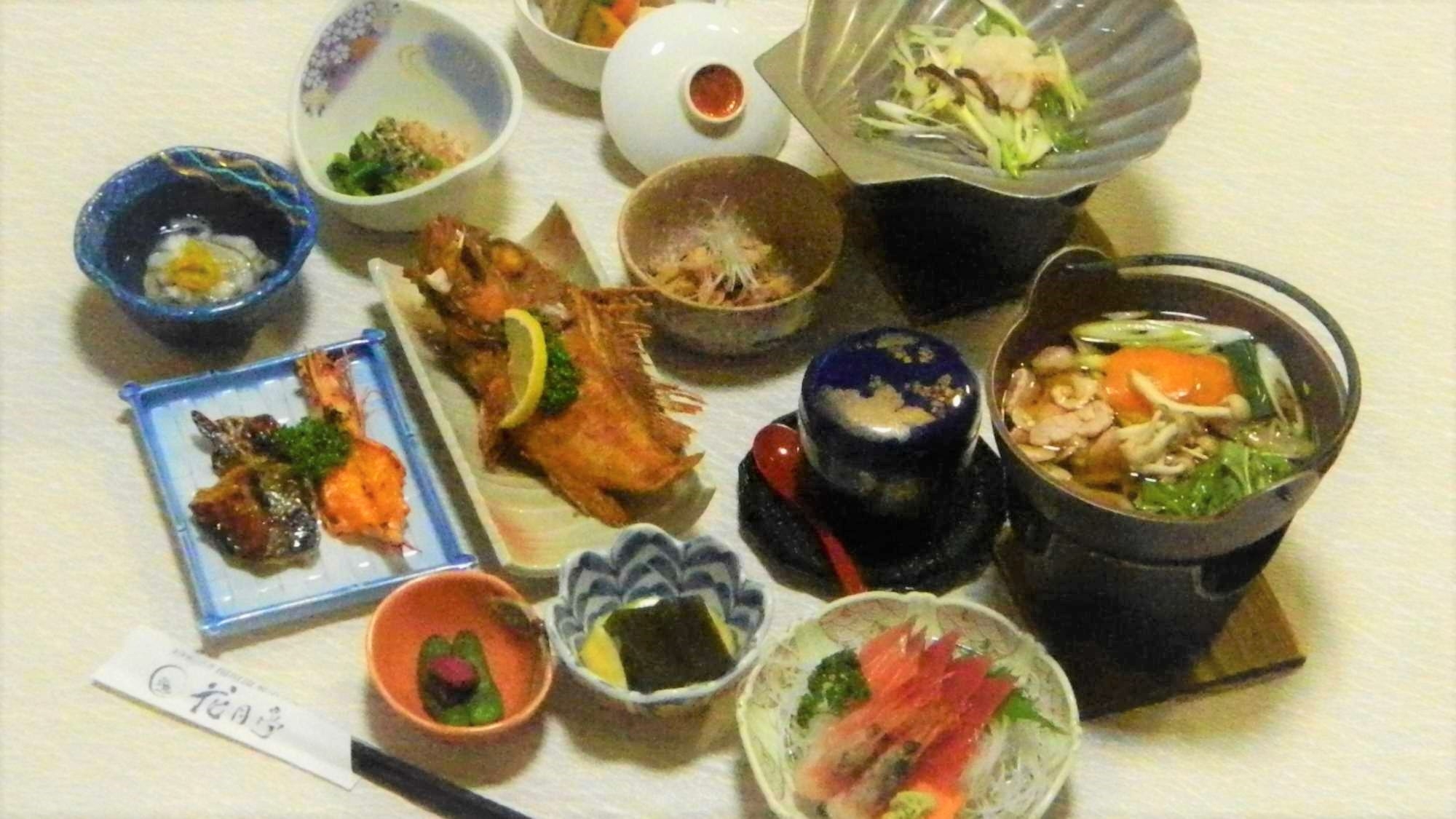 【人気ナンバー１】【ファミリー】源泉かけ流しスタンダード御膳プラン　会場食