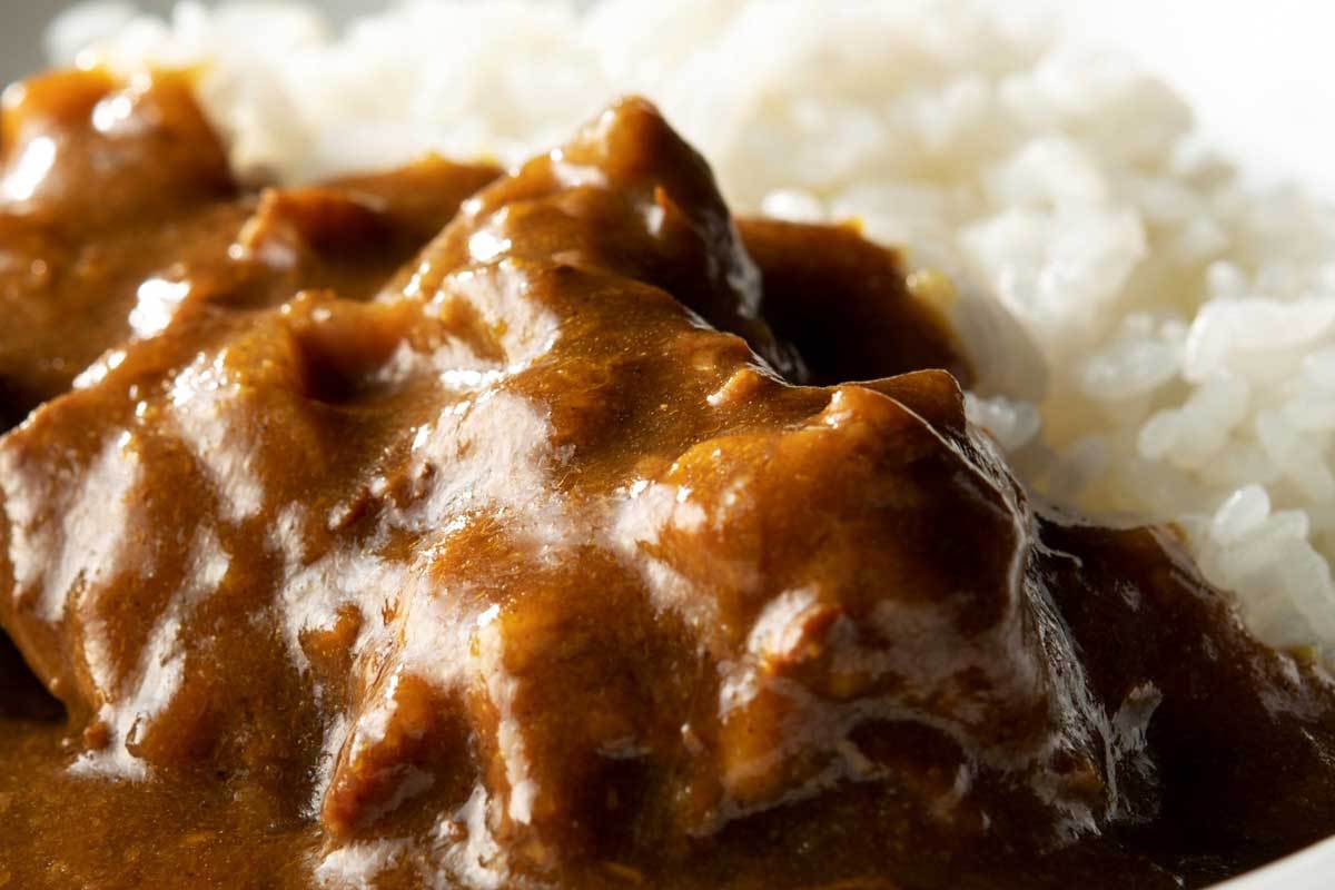 【朝食】とろとろ牛すじカレー