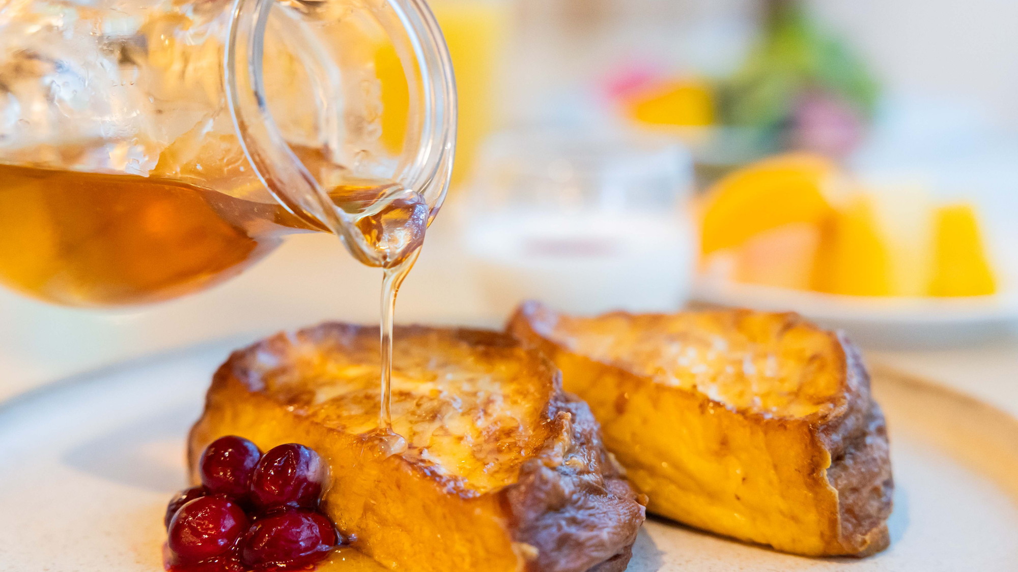 【朝食】 これはプリン！？とろけるフレンチトースト