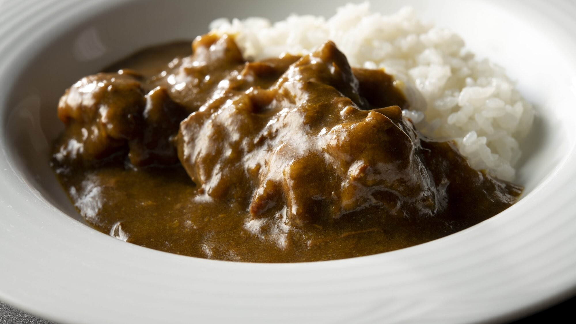 【朝食】とろとろ牛すじカレー