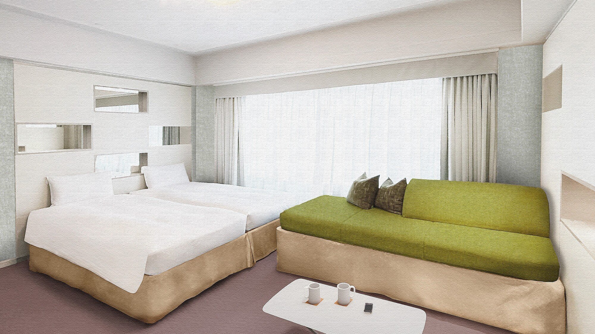 【NEW】Neo Standard（2～4名定員）・32平米(5～7F)