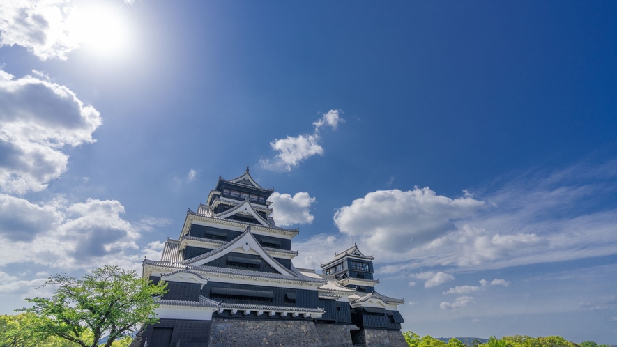 熊本城／当ホテルから徒歩約10分