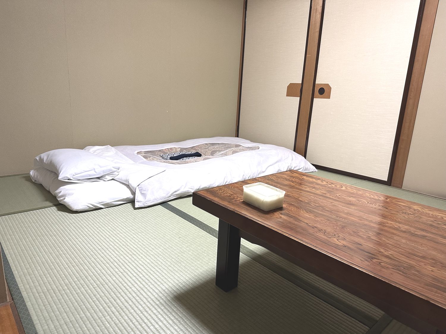 １名様用の和室６畳間