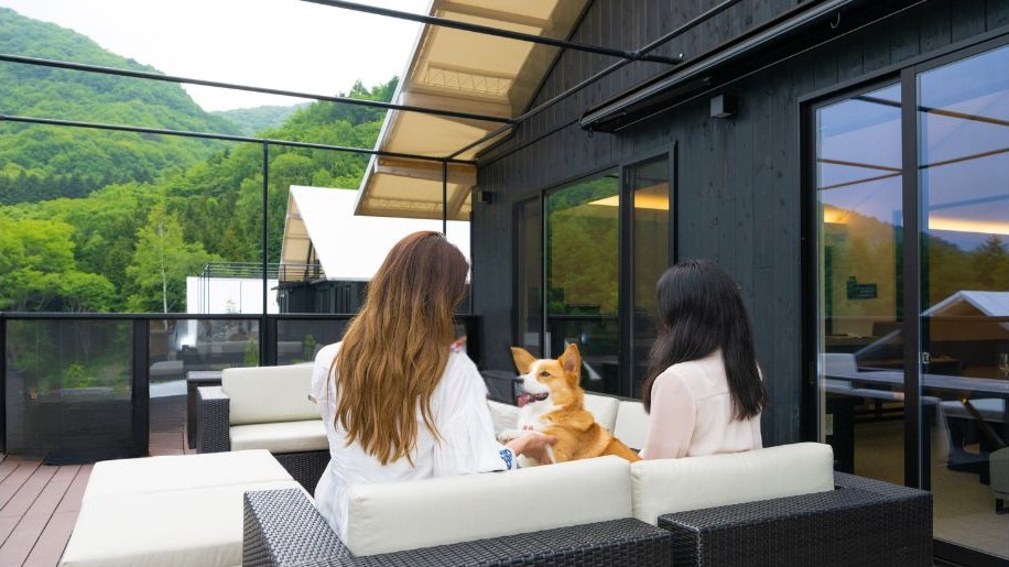 あさま空山望　＾ 愛犬との滞在写真 1